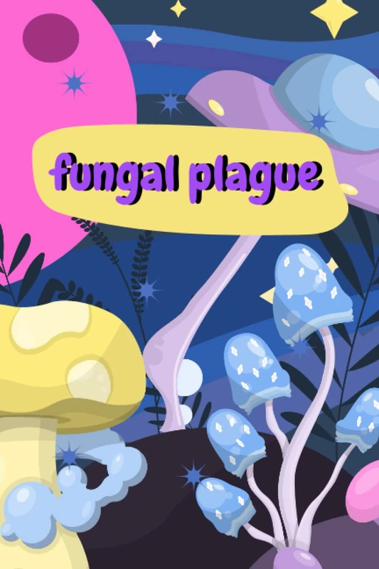 fungal plague: The most fascinating organisms in nature, Investigate everything about mushrooms, Color calmly and for therapeutic purposes, Relax, ... learning, Mushroom coloring book for adults - Image 1