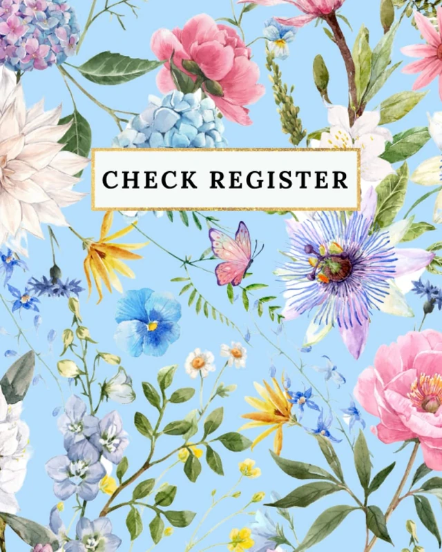 Check Register: Ledger Book to Record Personal and Business Transactions