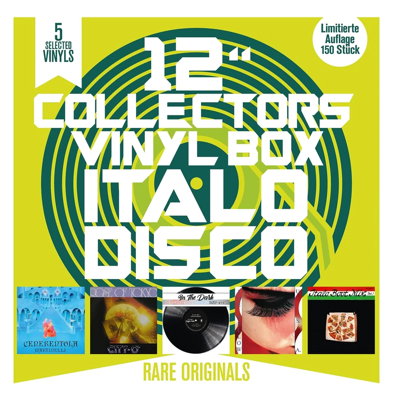 12" Collector's Vinyl Box: Italo Disco [VINYL]