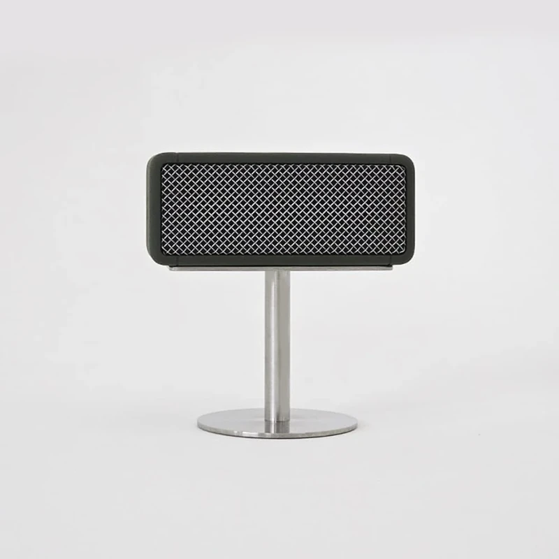 MARBLEHOLIC Emberton Speaker Stand, for Marshall emberton Speaker, Opticaml Sound Quality, Width 5.35inch Height 3.94inch, Compact Size, Stylish Home Audio Setup, luxurios Matte Color… (Satin Silver)