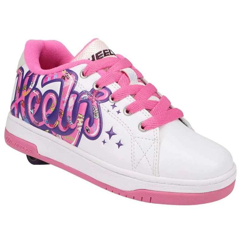Heelys Split (HE101451) Adult Trainers, White/Pink/Grape, 7