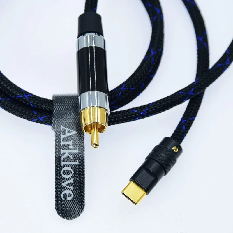 5ft USB c to coaxial Cable Male Type-c to Digital coaxial Audio Interface RCA Female Adapter Wire spdif for dac amp Sound Preamp Amplifier DSD64 dsd128 192K