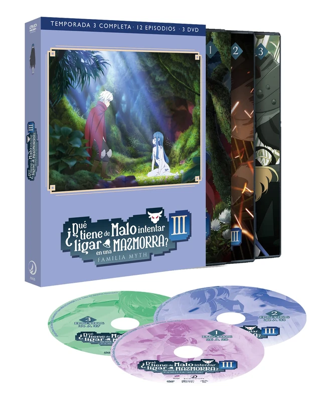 Danmachi 3ª Temp ¿que tiene de..? - DVD