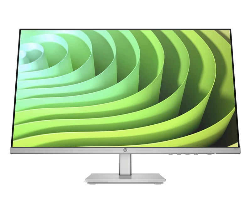 HP 24 Inch FHD Monitor | M24h | Full HD IPS LED Display | Height Adjustable | Tilt Adjustable | 75hz Refresh Rate | 5ms Response Time | 1x HDMI, 1 x VGA | Low Blue Light Mode | Anti-glare | Silver