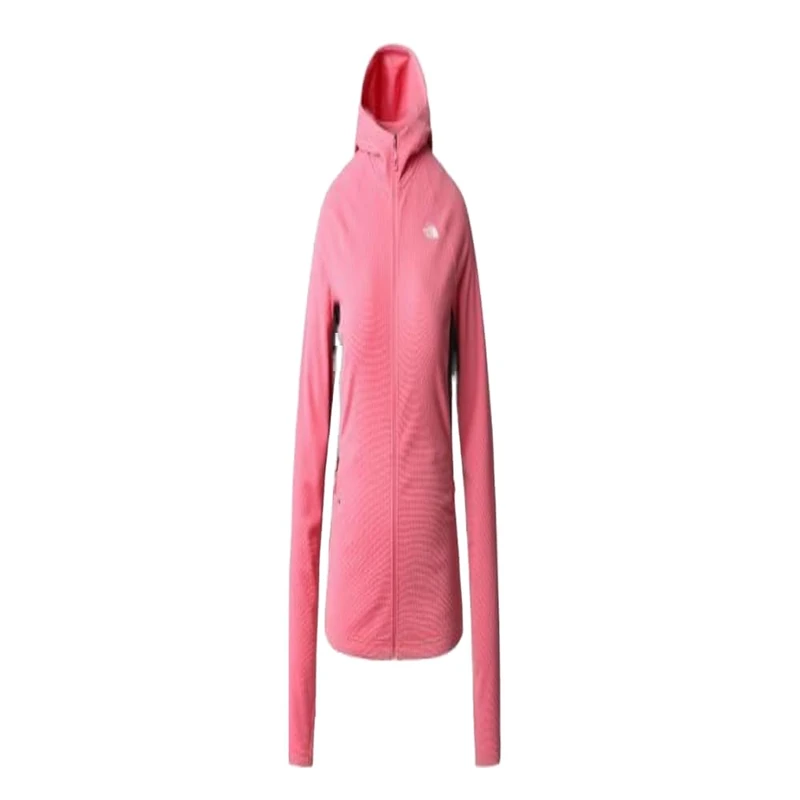 The North Face Women's Ao Full Zip Jacket, Cosmo Pink-Asphalt Grey, XXXL