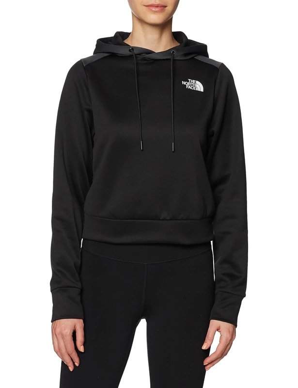 The North Face Women's Reaxion Hoodie, TNF Black/Asphalt Grey, XS