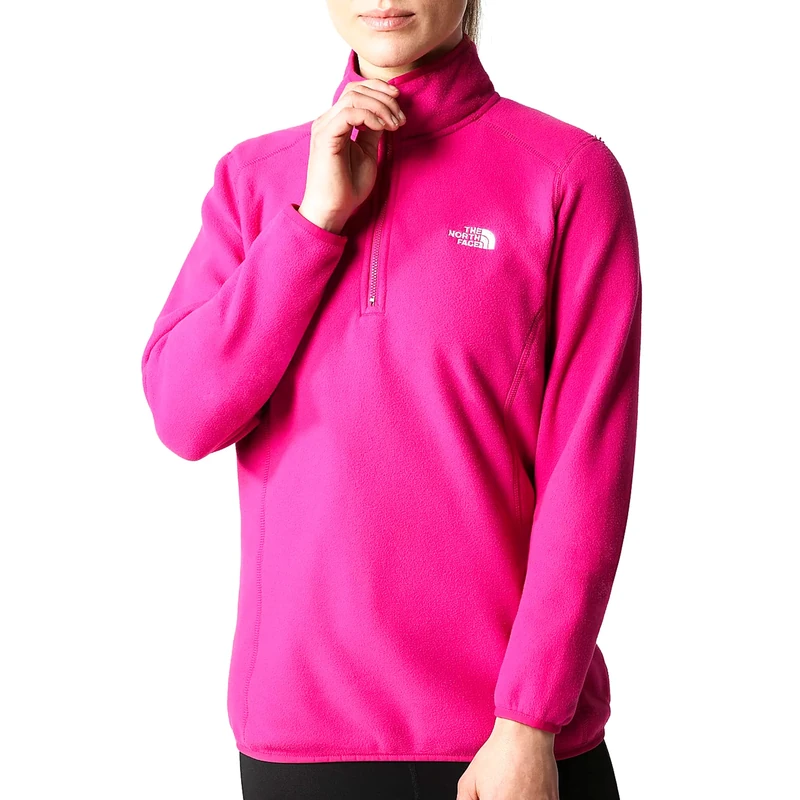 THE NORTH FACE Women's 100 Glacier Jacket, New Taupe Green, XL