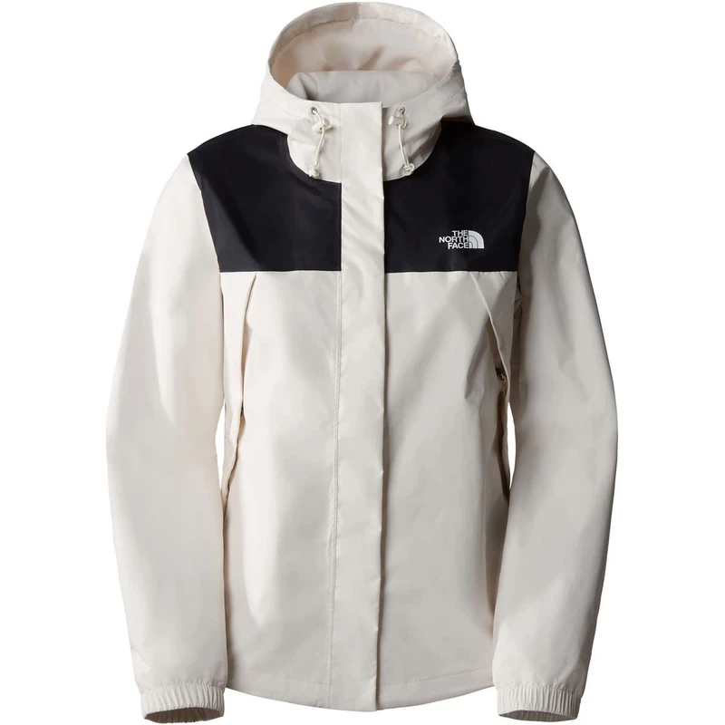 The North Face Antora Jacket Tnf Black-Gardenia White XL