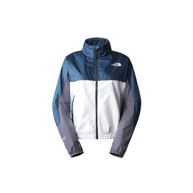 The North Face Ma Wind Jacket TNF White-Lunar Slate-Shady Blue XL