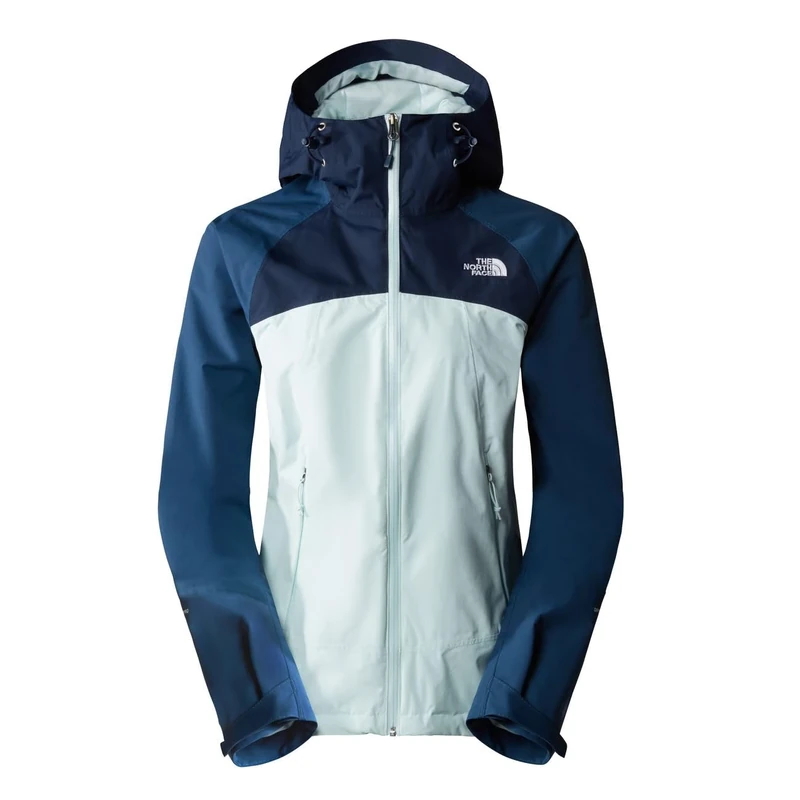 The North Face Stratos Jacket Skylight Blue-Summit Navy-Shady Blue L