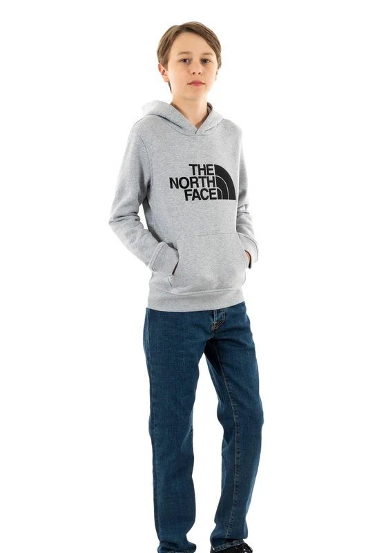 THE NORTH FACE Unisex Kid's Drew Peak Jacket, TNF Light Grey Heather, L