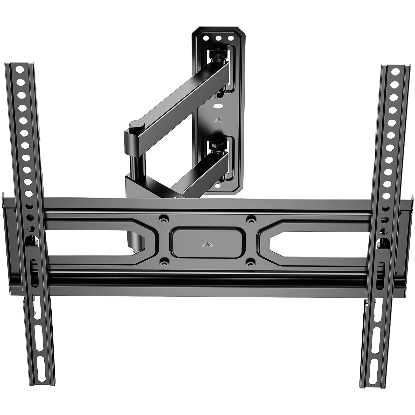 WALI TV Wall Mount for 32-55 inch, Full Motion TV Mount Bracket with Articulating Arm for LED, LCD, OLED Flat Curved TVs, Holds up to 35 kg, Max VESA 400x400mm (FTM-1), Black