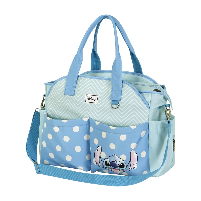 Lilo and Stitch Lovely-Mommy Baby Stroller Bag, Green