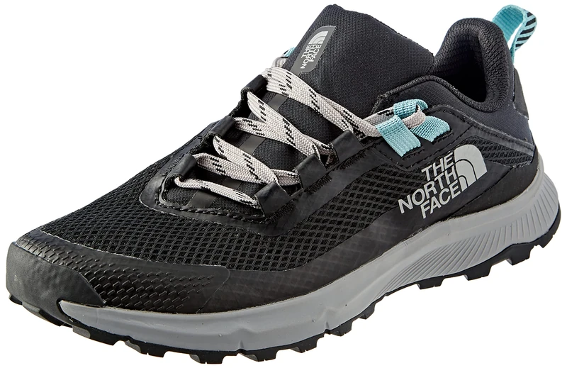 THE NORTH FACE Men's Cragstone Wind Sneaker, TNF Black Reef Waters, 4.5 UK