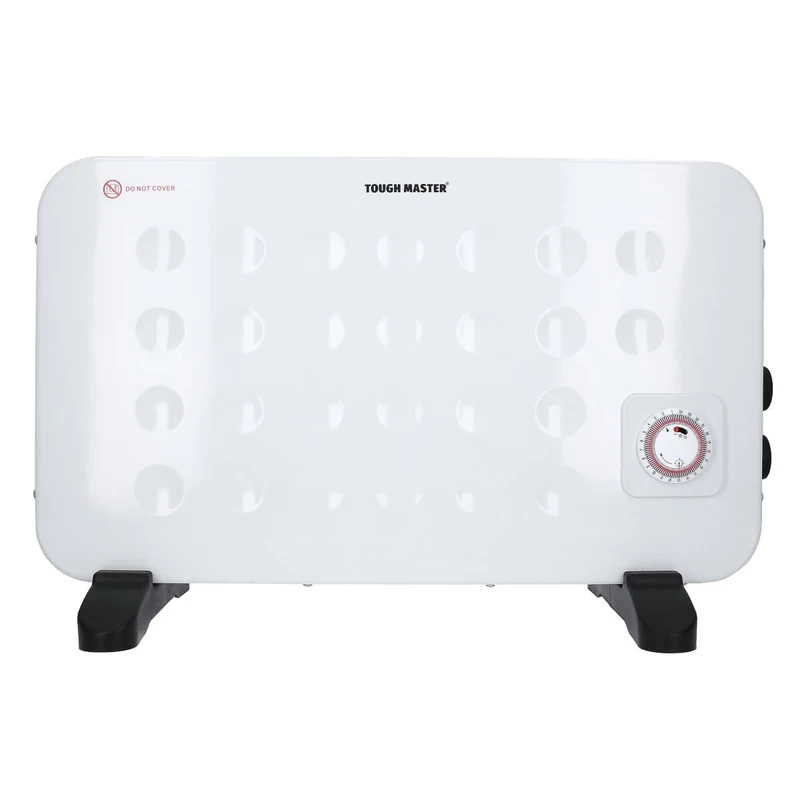 TOUGH MASTER Convector Heater 750W 1250W 2000W with Cool Air Turbo Fan 24 Hour Timer, Room Heater Adjustable Thermostat Overheat Protection Portable Free Standing Heater Ideal for Home Office - Image 1