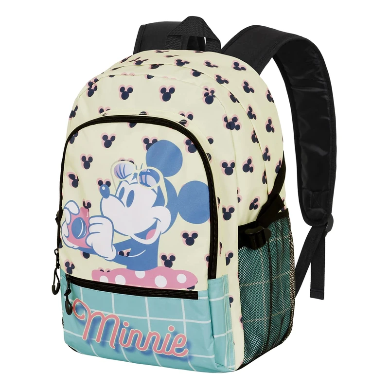 Minnie Mouse Cheese-Fan Fight Backpack 2.0, Blue