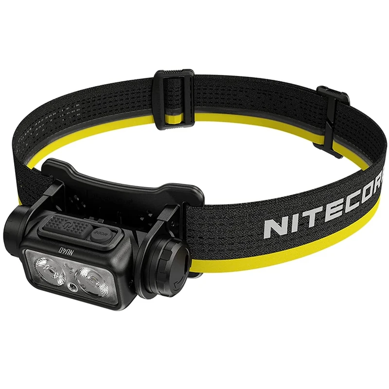 Nitecore NU40-1000 lumens, USB-C, red and White Light, Built-in Battery