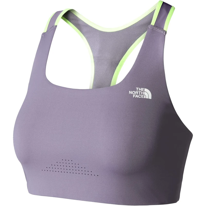 THE NORTH FACE Women's Movmynt T-Shirt, Lunar Slate-LED Yellow, L