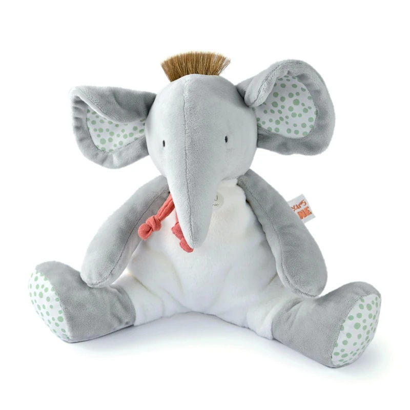 Doudou et Compagnie Elephant Pants Grey - 30cm Soft Toy