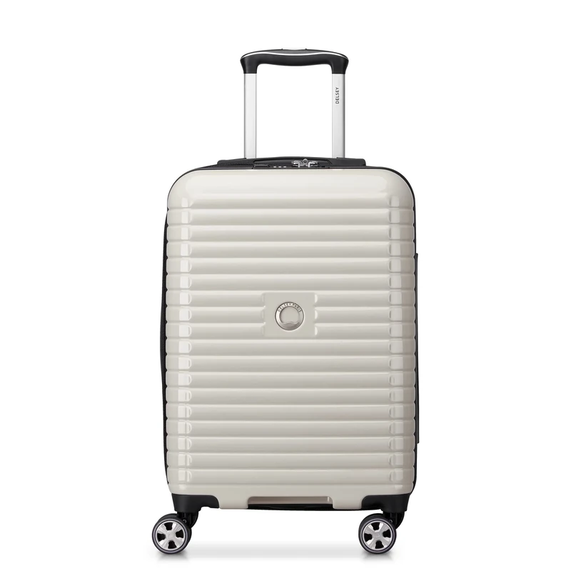DELSEY PARIS Cruise 3.0 Hardside Expandable Luggage with Spinner Wheels, Glossy Ivory, 2-Piece Set (21/28), Cruise 3.0 Hardside Expandable Luggage with Spinner Wheels
