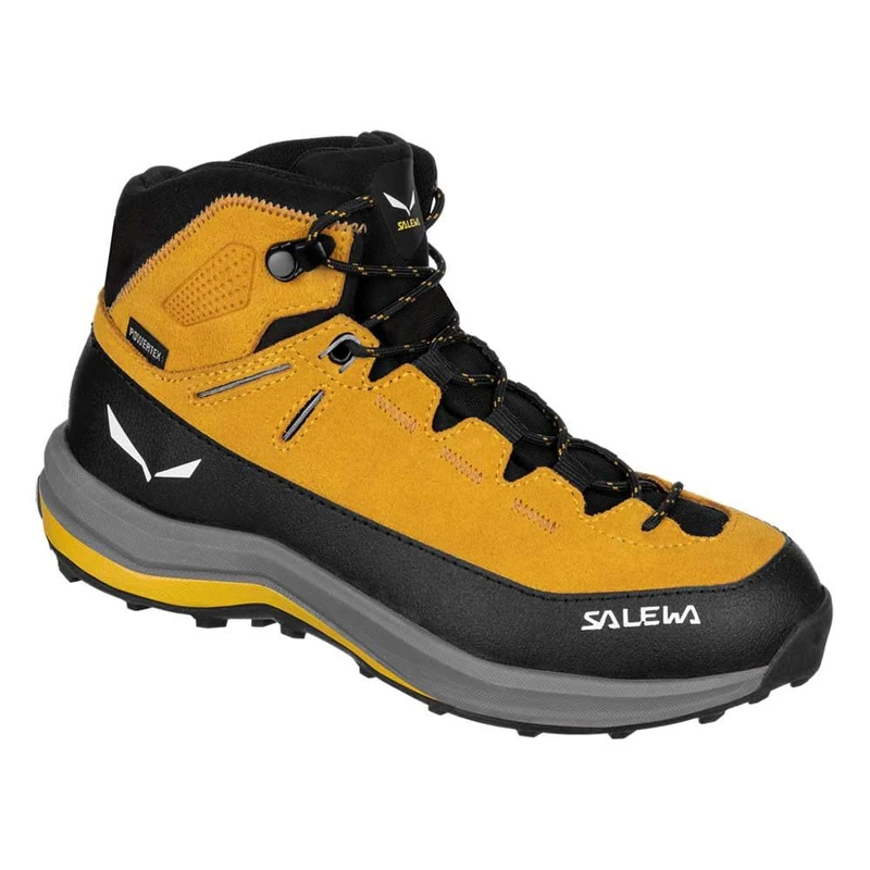 Salewa Mountain Trainer 2 Powertex Mid Boot Kids , Yellow, 33