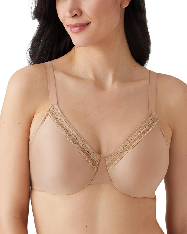 Wacoal Women's Perfect Primer Underwire Bra Full Coverage, Opaque, Roebuck, 38DD