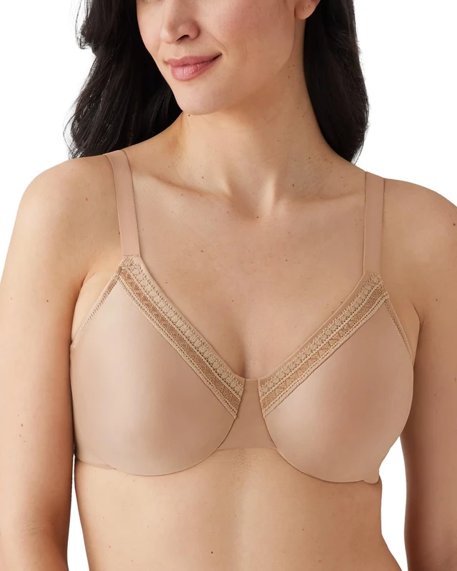 Wacoal Women's Perfect Primer Underwire Bra, 855213 Full Coverage, Opaque, Roebuck, 32D