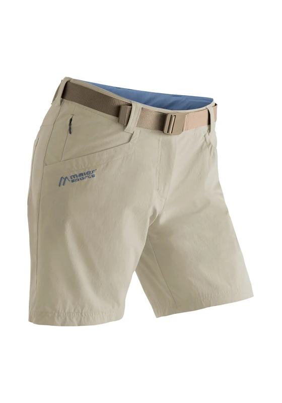 Maier Sports Lulaka Shorts, Brownrice/Ensign, 34, 3000164