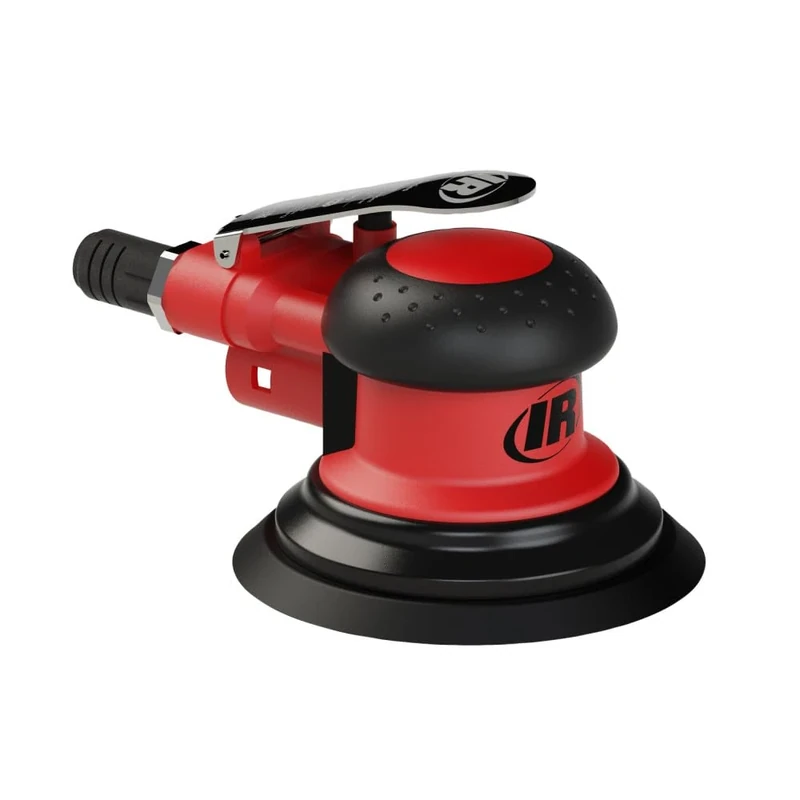 Ingersoll Rand 5-Inch Random Orbital Sander 5152-5-HL, 12000 RPM, Ergonomic and Vacuum-Ready Orbital Tool, 3/32" Orbit Diameter, Hook and Loop Pad
