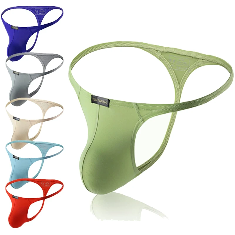 Faringoto Men's Briefs Hipster Jockstrap Lingerie Tanga Hombre Sexy Breathable