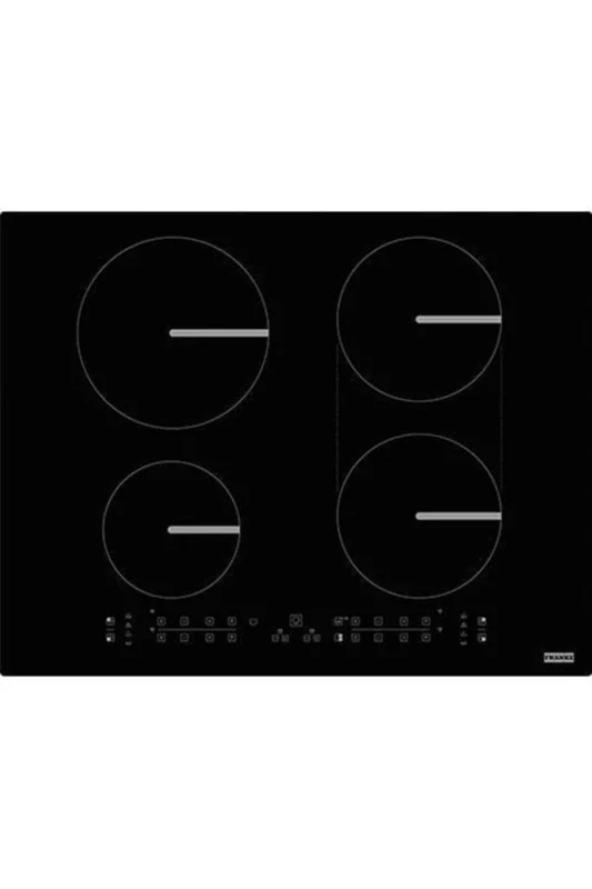 Induction hob with 2 heating fields from Franke Smart FSM 654 I B BK - black - 108.0606.108
