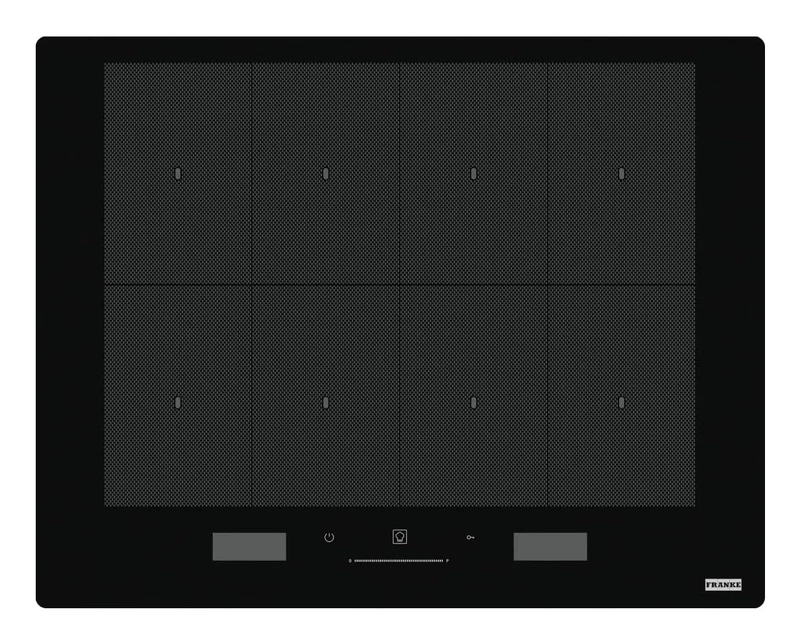 Induction hob with 8 heating fields from Franke Fume FMY 658 I FP BK - black - 108.0613.587