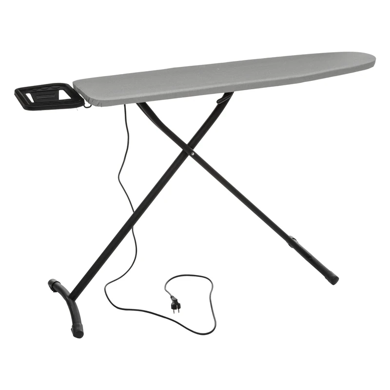 Ironing Board 119 x 35 cm with Grey Plug