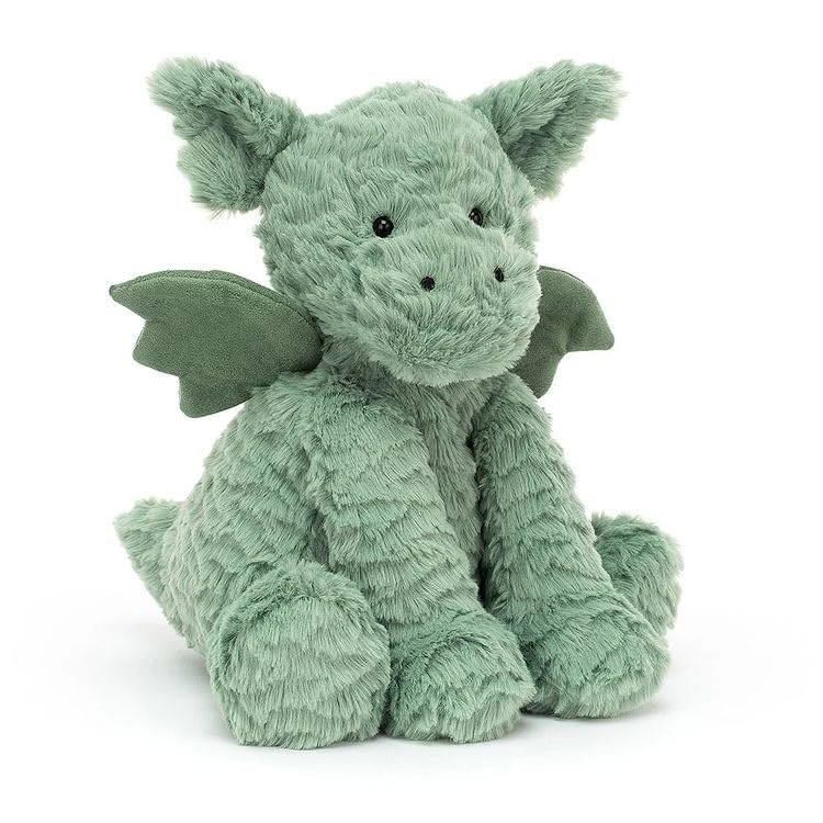 Jellycat Fuddlewuddle Dragon Medium - Soft Stuffed Animal