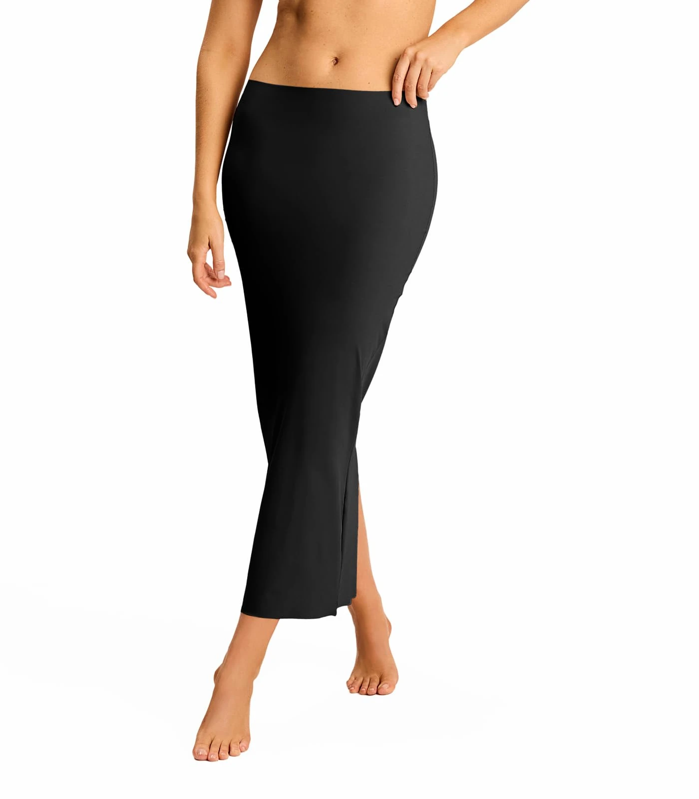 commando Classic Maxi Half Slip, Black, L-x-L