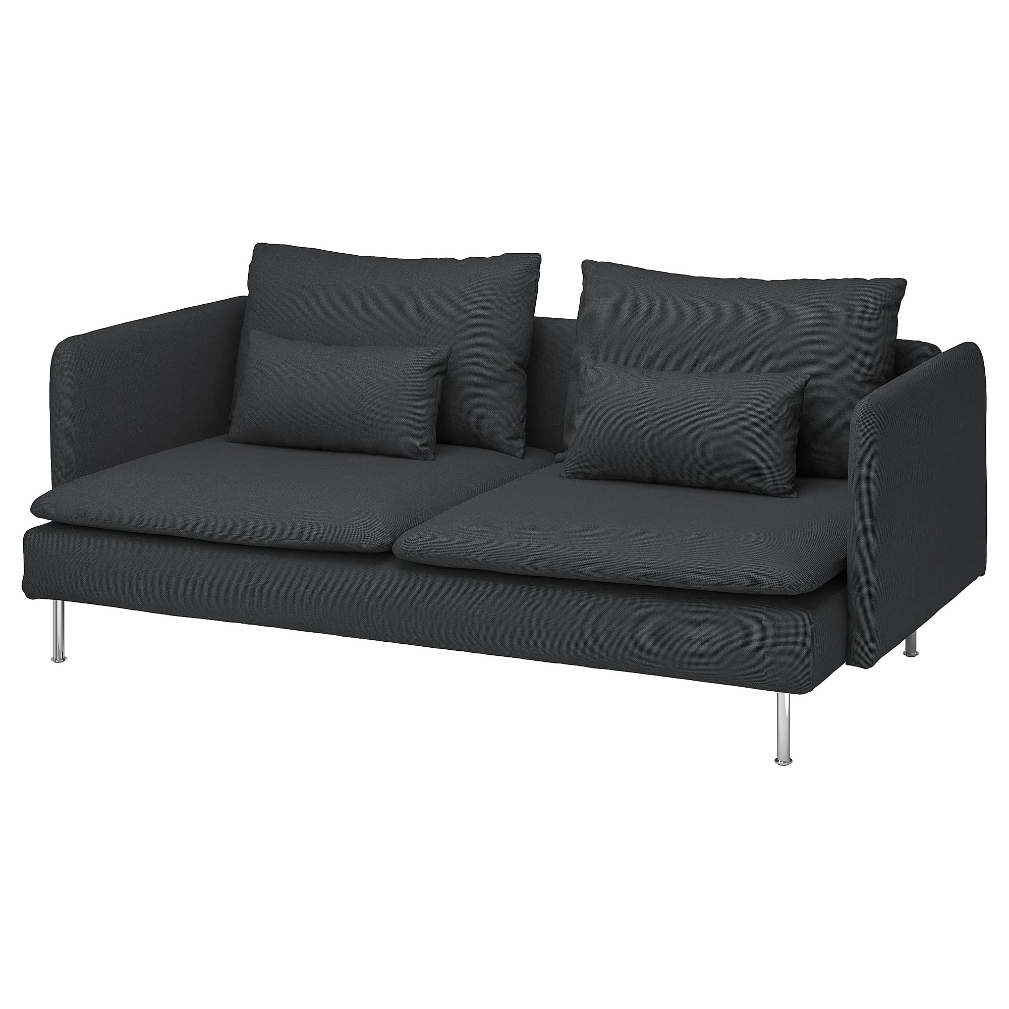 IKEA SÖDERHAMN 3-seat Sofa, Fridtuna Dark Grey