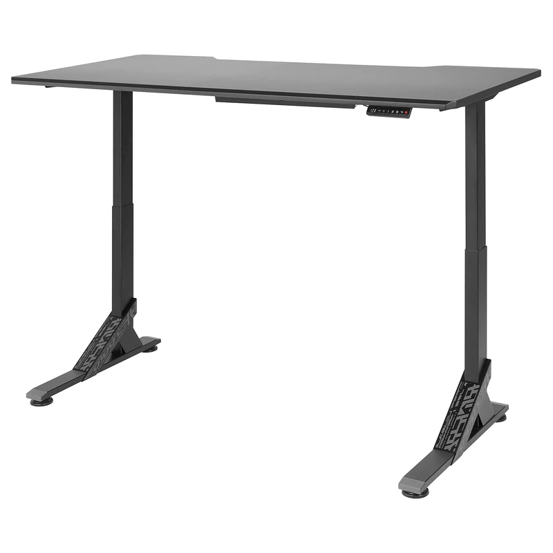 IKEA UPPSPEL Gaming Desk - 180x80 cm - Black