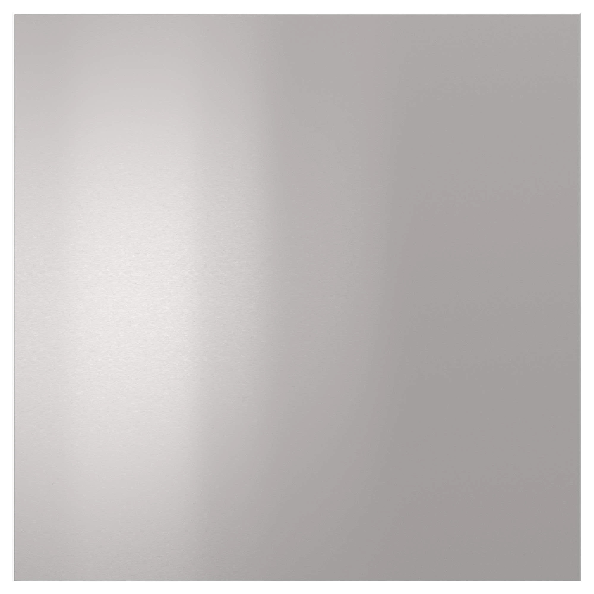 IKEA VÅRSTA Drawer Front, 40x40 cm, Stainless Steel