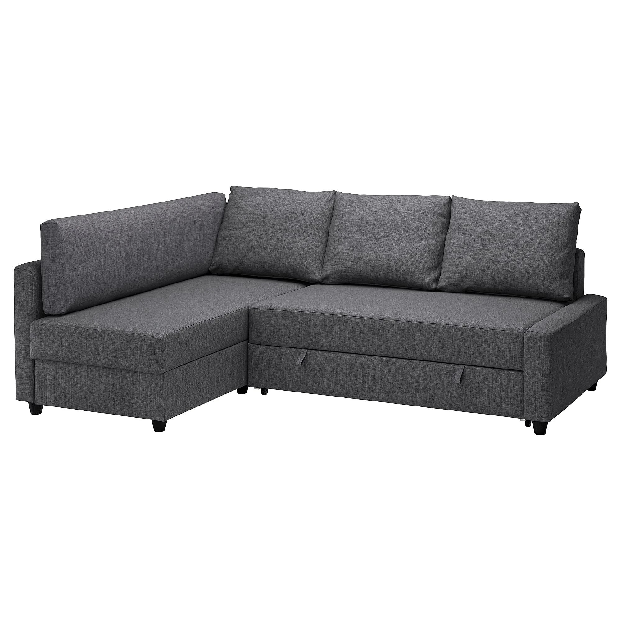 IKEA KLAGSHAMN/FRIHETEN Corner Sofa-Bed with Storage, Skiftebo Dark Grey