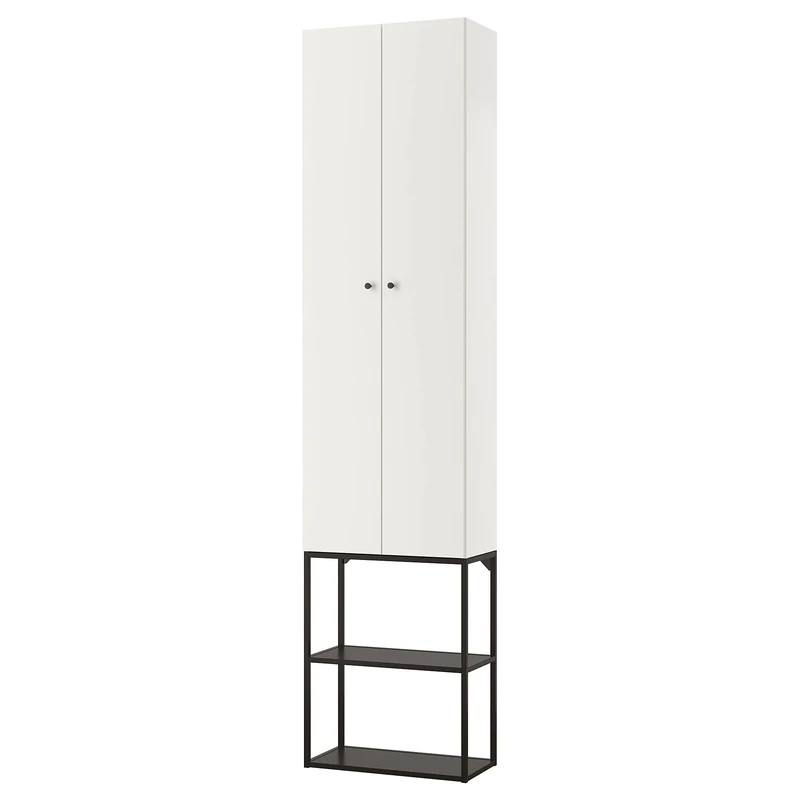IKEA ENHET Storage Combination, 60x32x255 cm, White-Anthracite