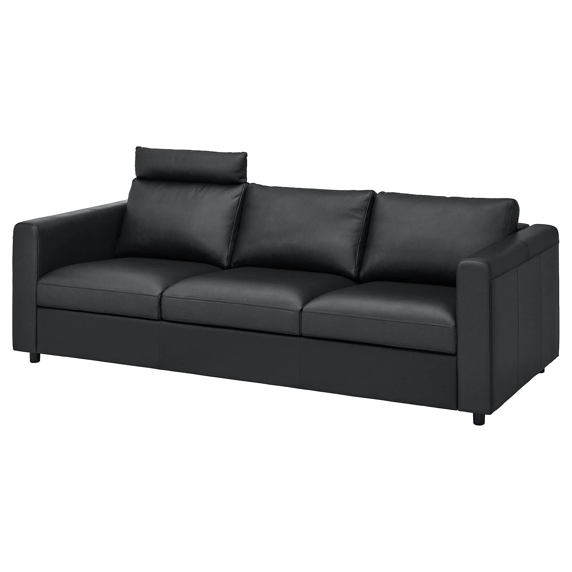 IKEA VIMLE 3-seat Sofa, with headrest/Grann/Bomstad Black
