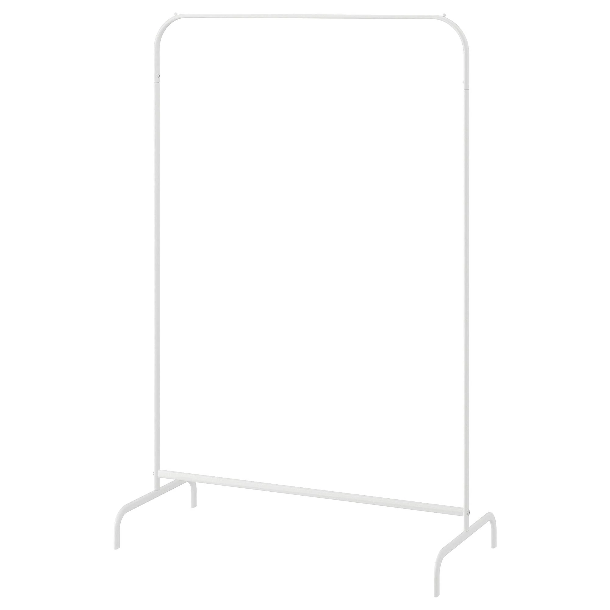Ikea MULIG clothes rack, 99x152 cm, white
