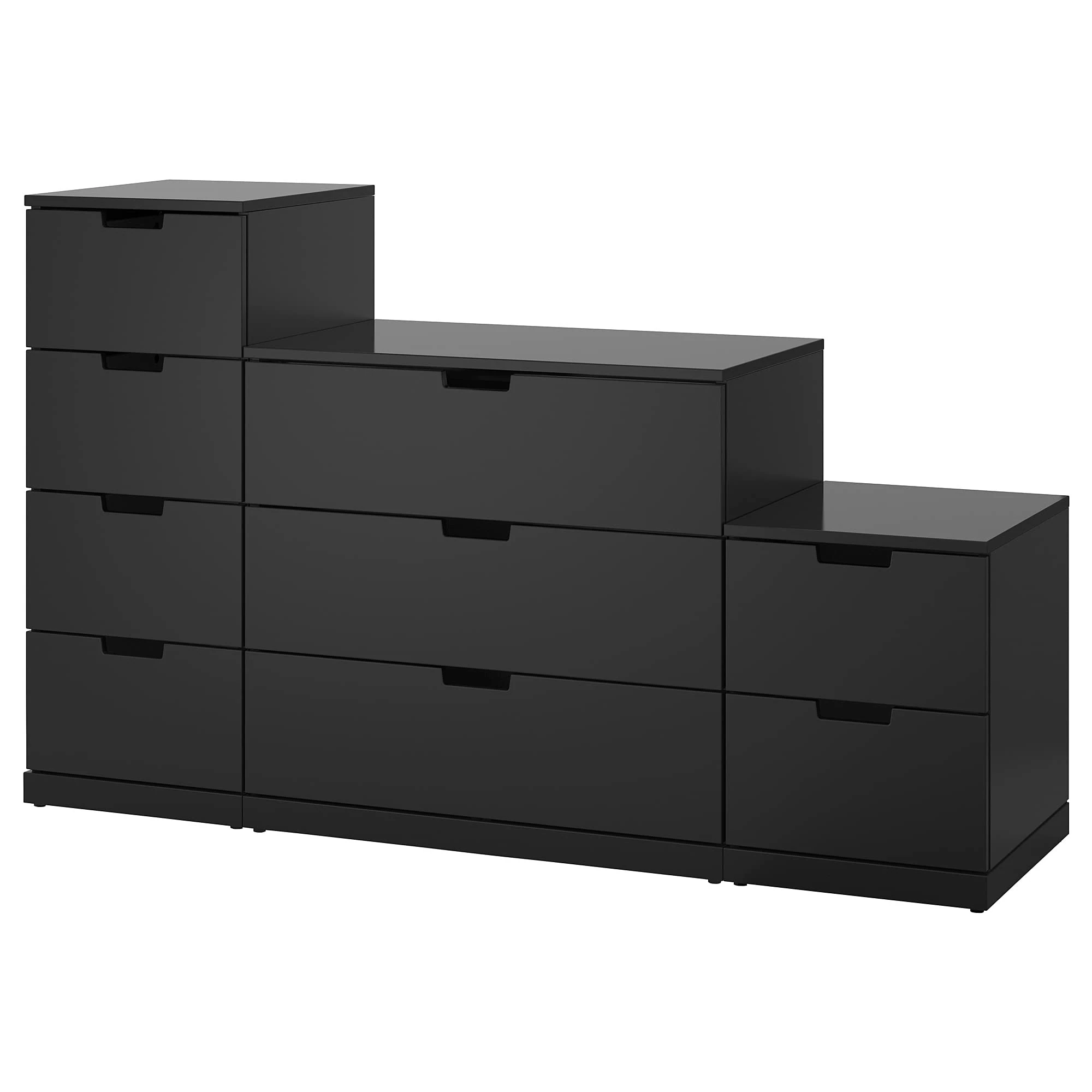 IKEA NORDLI Chest of 9 Drawers, 160x99 cm, Anthracite