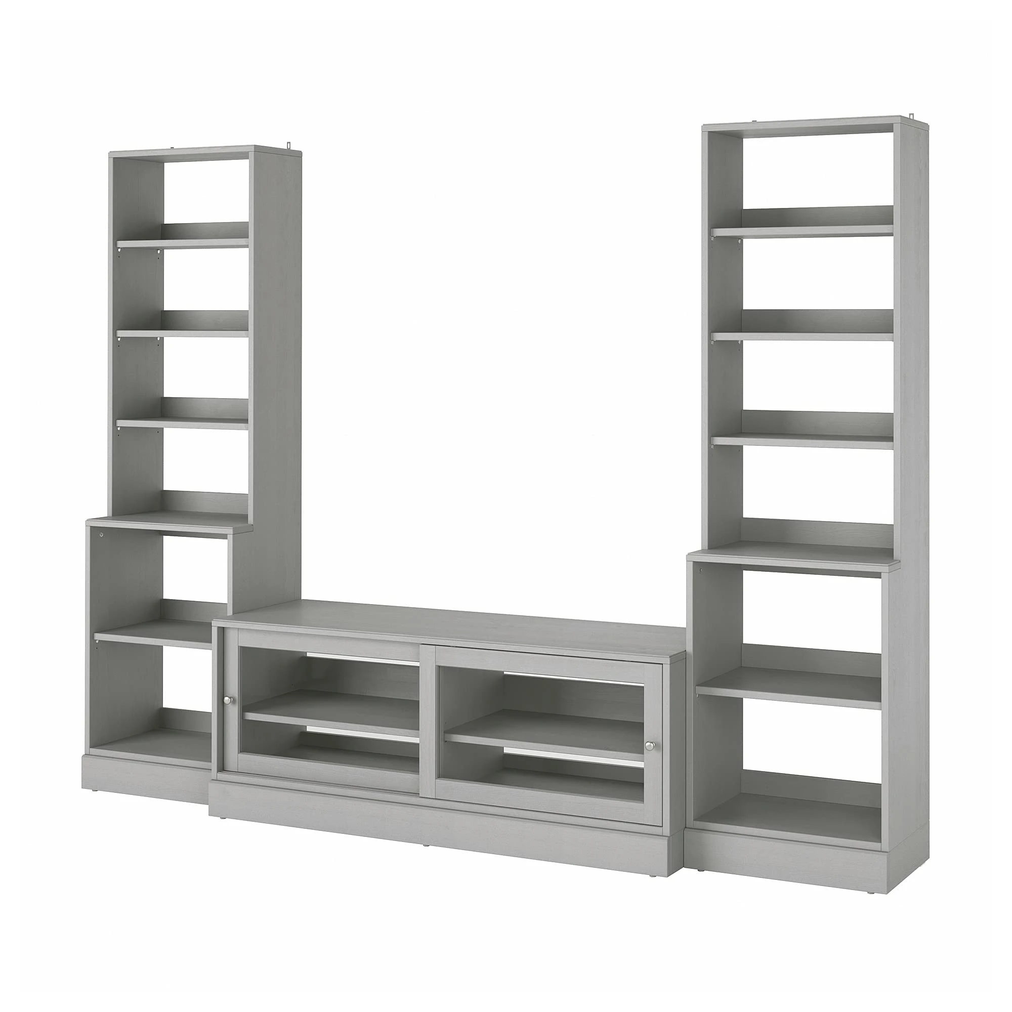 Ikea HAVSTA TV storage combination, 282x47x212 cm, grey