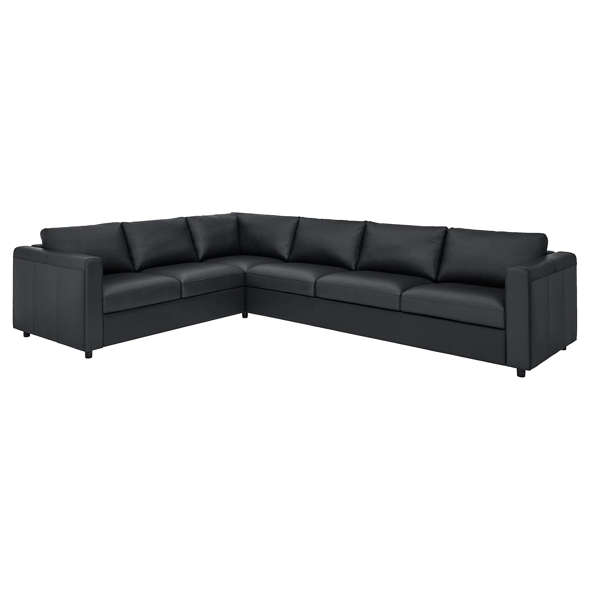 IKEA VIMLE Corner Sofa, 5-seat, Grann/Bomstad Black