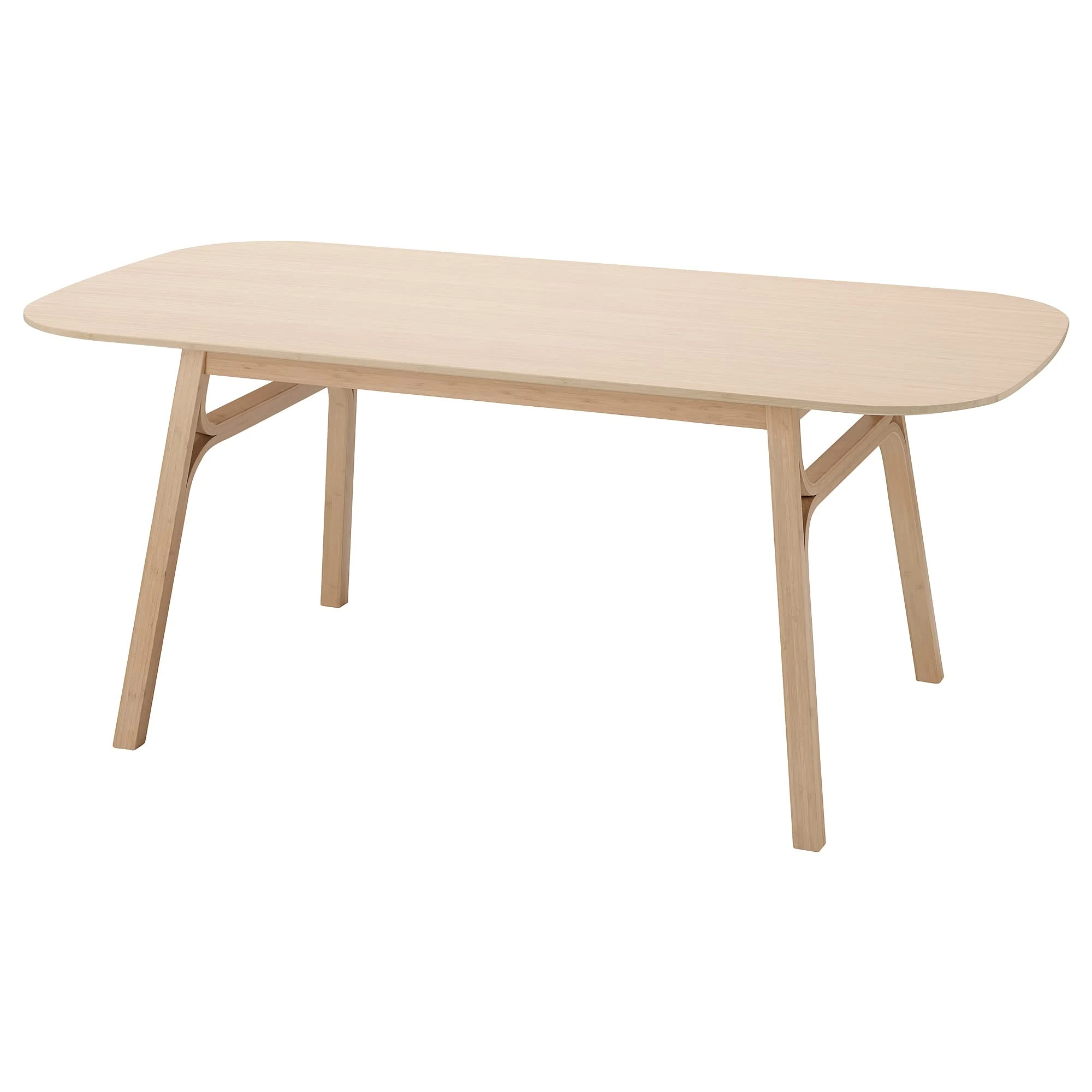 IKEA VOXLÖV Dining Table, 180x90 cm, Light Bamboo