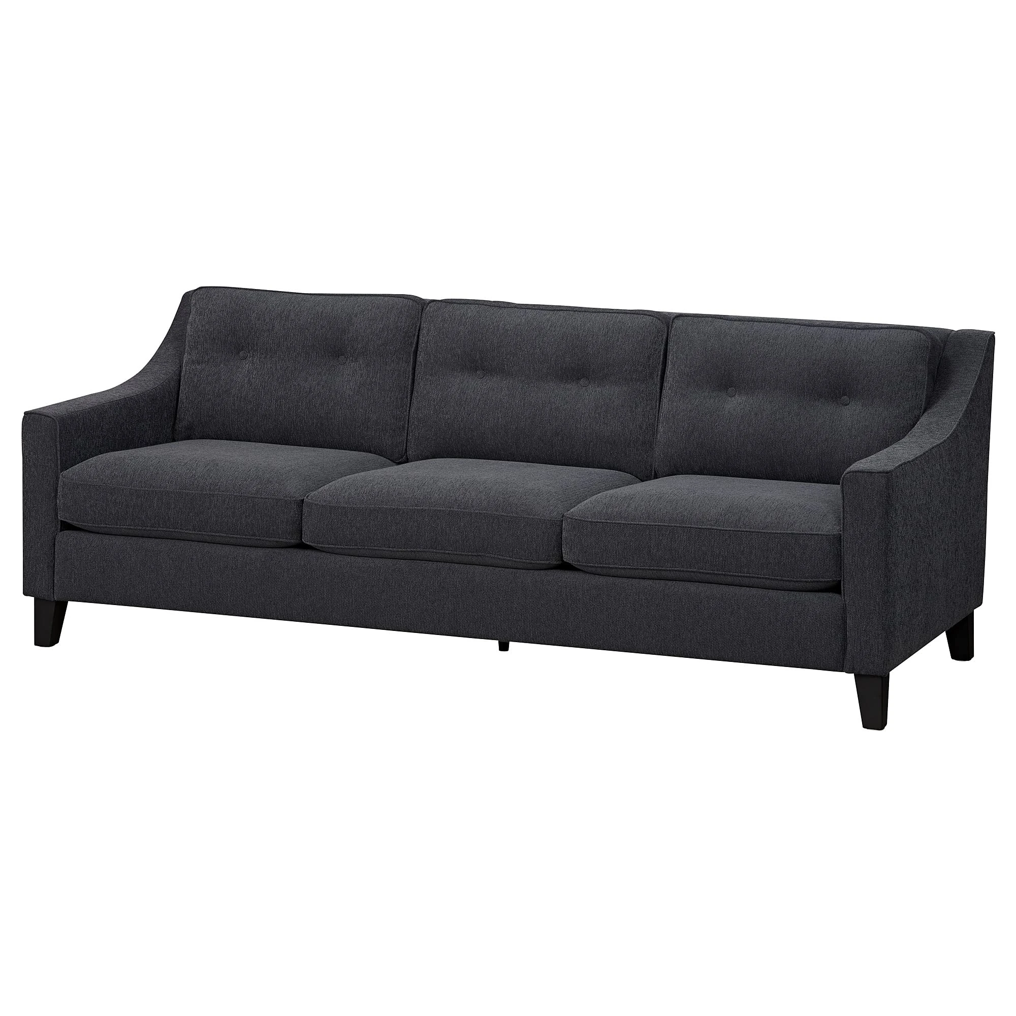IKEA FRÖSLÖV 3-seat Sofa, Hyllie Dark Grey