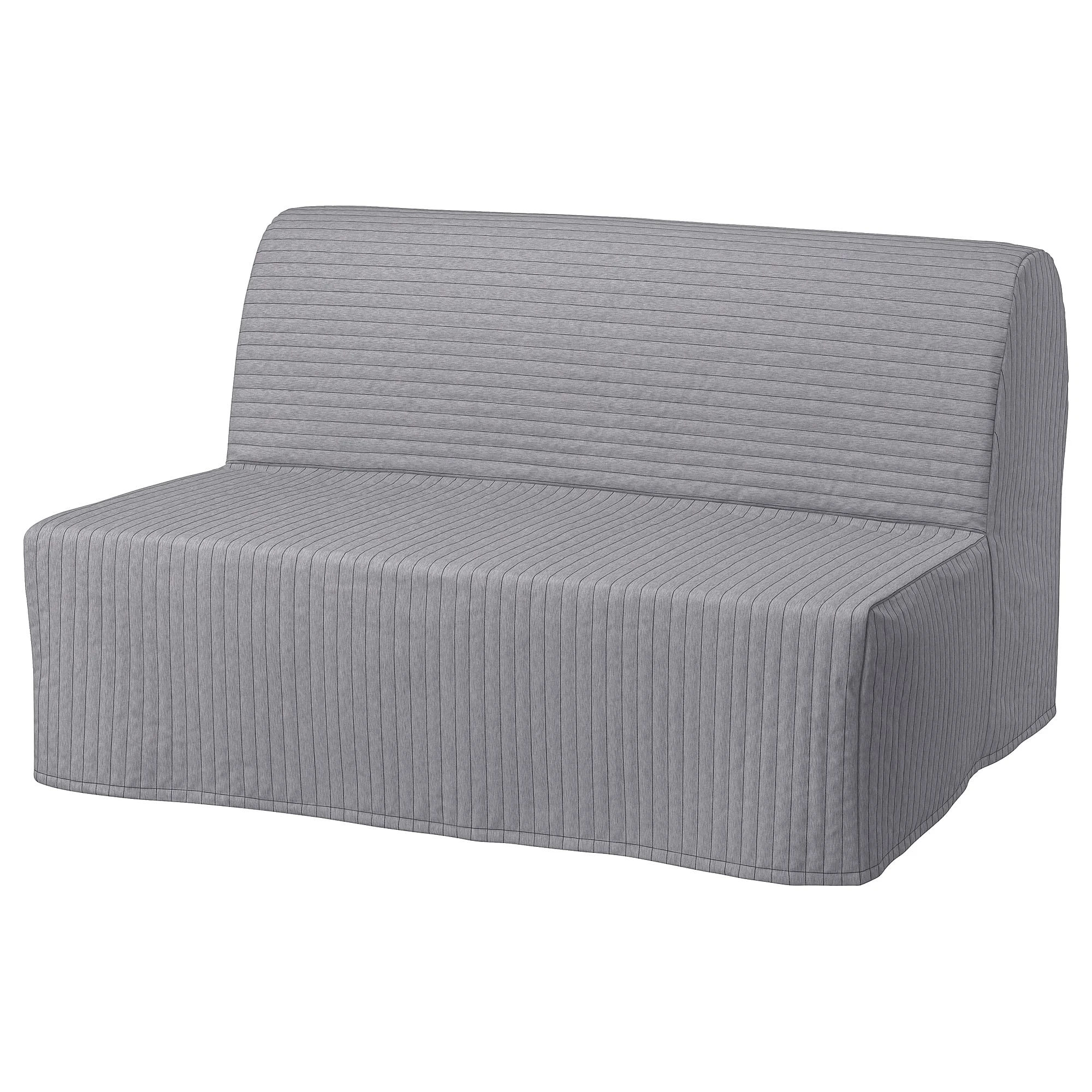 IKEA LYCKSELE HÅVET 2-seat Sofa-Bed, Knisa Light Grey