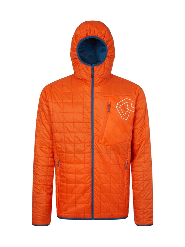 Rock Experience REMJ09482 GOLDEN GATE PACK HOODIE PADDED Jacket Men's 0630 FLAME+1484 MOROCCAN BLUE 3XL - Image 1