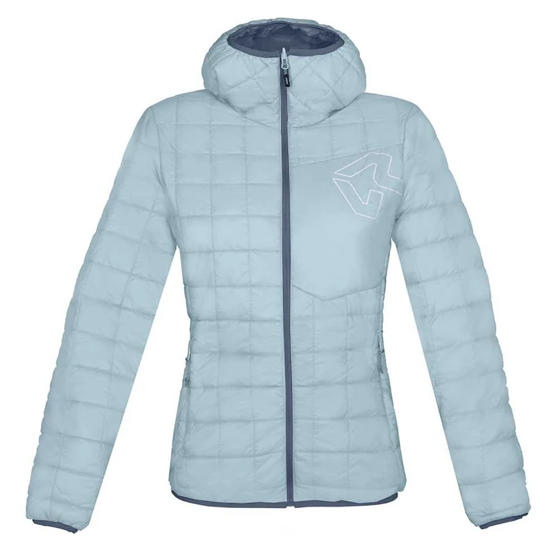 Rock Experience REWJ05731 GOLDEN GATE HOODIE PADDED Jacket Women's 2285 QUIET TIDE+1344 CHINA BLUE L